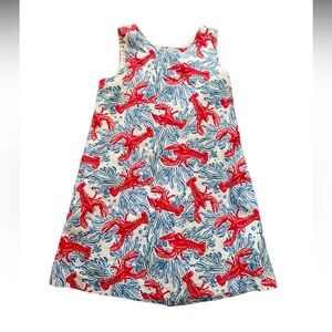 Lobster Print Sleeveless SunDress by Tommy Bahama- Like New size 5